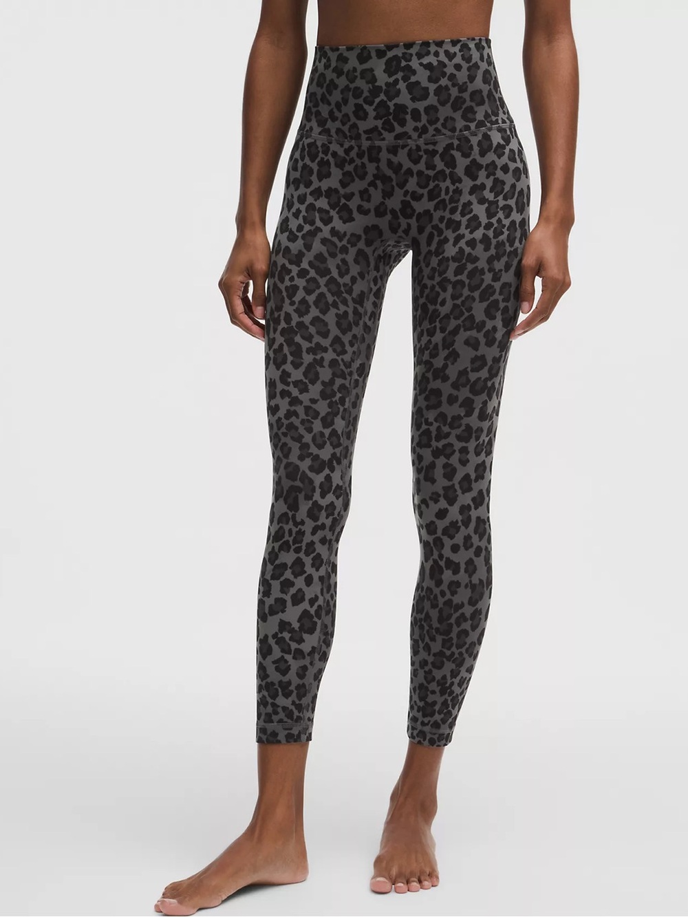 Lululemon - Align No Line™ High-Rise Pant 25"-True Leopard Black Multi-NEW
